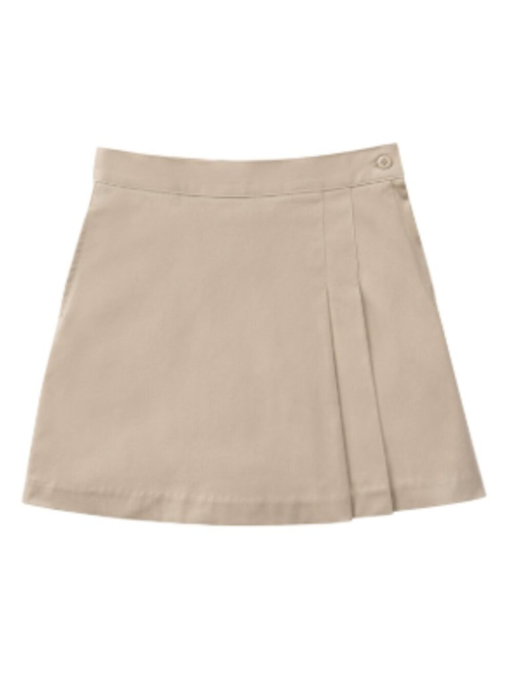 Classroom Uniforms 55274 - Junior Girls' Stretch Double Pleated Scooter - Khaki